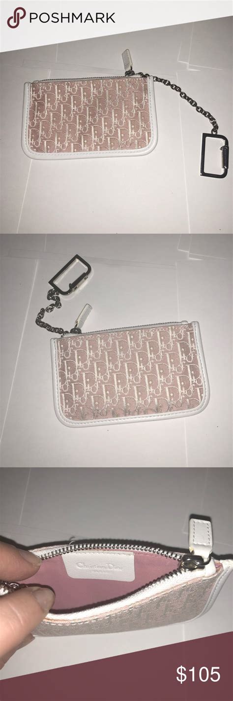 dior keychain wallet|christian dior key holder.